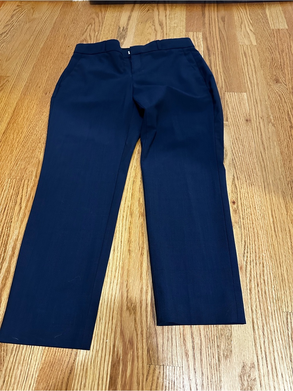 Banana Republic Navy Cropped Avery Dress Pants - Picture 4 of 9